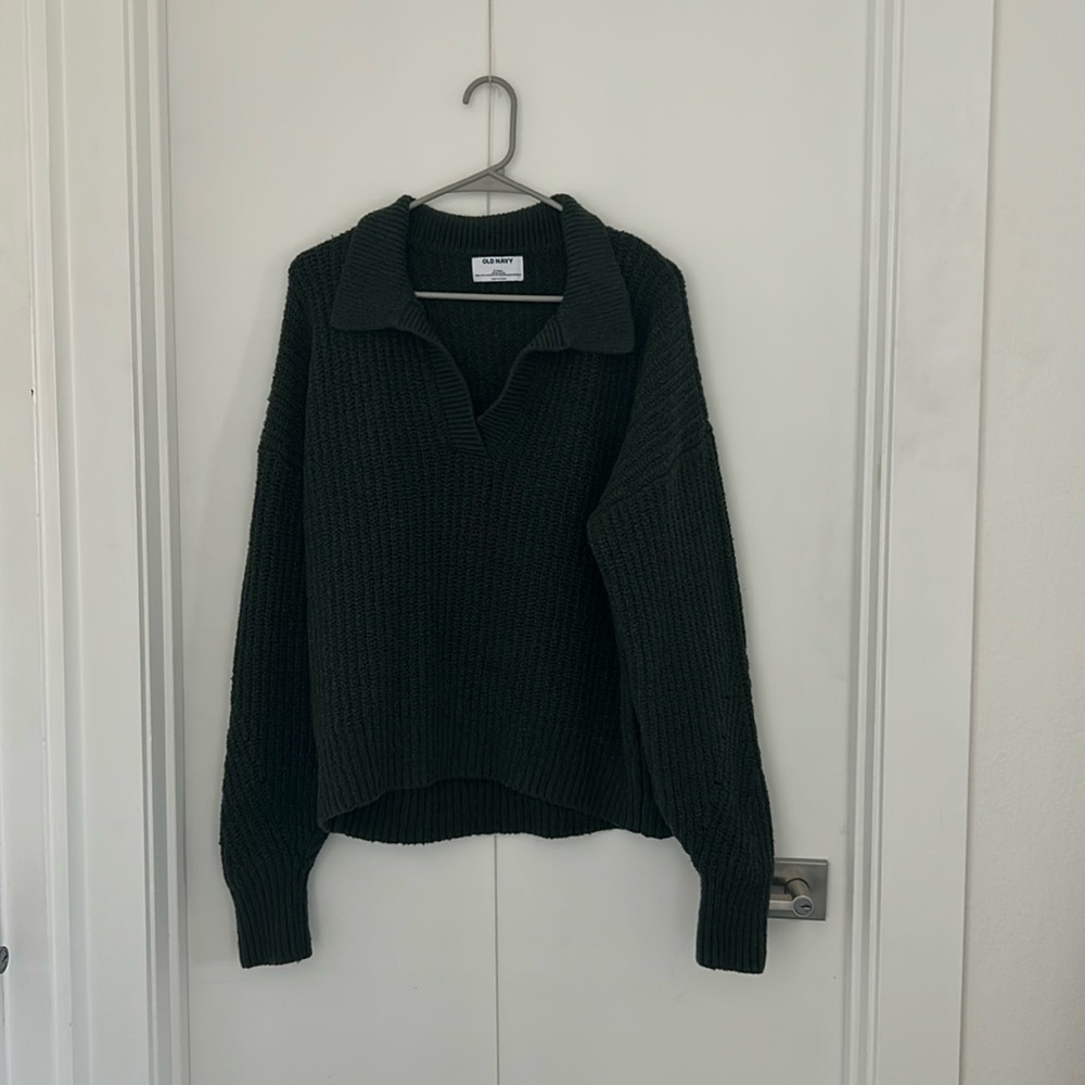 Green sweater